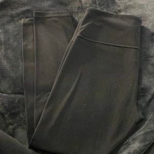 Athletic black 7/8 legging